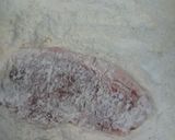 A picture of step 3 of Tonkatsu (Deep-fried Pork Cutlet).