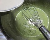 A picture of step 5 of Matcha Green Tea Creme Brulee.