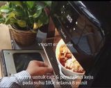 Gambar langkah 6 resipi Mozzarella chicken.