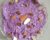 A picture of step 5 of Jamun Shrikhand.