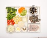 【白酒海鮮燉飯】的食譜步驟1照片