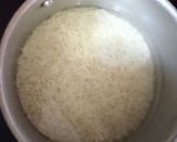 A picture of step 1 of Green chickpeas pulav.