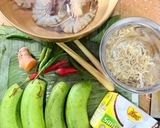 Gambar langkah 1 resipi 👩‍🍳Masak Lemak Cili Api Pisang Muda.