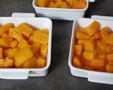 Une image de l'étape 2 de °gratin de butternut, muscade et noix°.