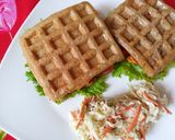 A picture of step 12 of Waffle Sandwich 🧇 🥪.