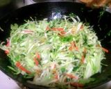 A picture of step 4 of chaow mai Mexican style.