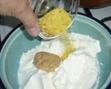 Mustáros fokhagymás mártásban sült csirkemell recept lépés 2 foto