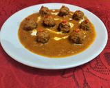 A picture of step 3 of Potato dom kofta curry.