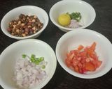 A picture of step 1 of Spicy Roasted Chana Chaat.