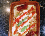 Foto del paso 4 de la receta: Cazuela de puré con huevo y chorizo