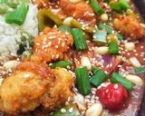 A picture of step 10 of Chicken Spicy Kung Pao.