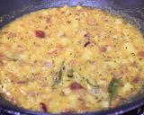 A picture of step 6 of Masala dosa.