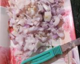 A picture of step 1 of Egg bhurji.