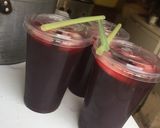 A picture of step 8 of Fruit Zobo (Hibiscus Drink).