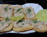 A picture of step 5 of Smoked salmon and lime paté .