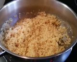 A picture of step 1 of Quinoa salad.