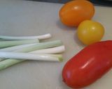 A picture of step 2 of Quinoa salad.