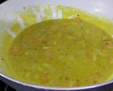A picture of step 9 of Sweet and spicy prawn curry.