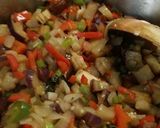 A picture of step 4 of Vegetarian lasagna.