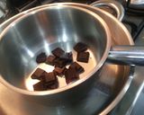 A picture of step 9 of Ginger oat biscuits with dark chocolate.