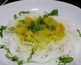 A picture of step 10 of Sweet and spicy prawn curry.