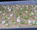 A picture of step 2 of Whole-wheat Pizza with Smoked Salmon, Courgette and Chillies.