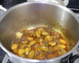 A picture of step 8 of Mushrooms a la grecque.