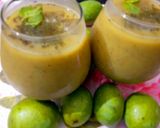 A picture of step 4 of Mango Sattu.