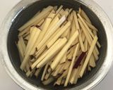 A picture of step 3 of ☆Sweet Potato Honey Kinpira☆.