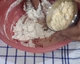 A picture of step 2 of Kadhai Nankhatai.