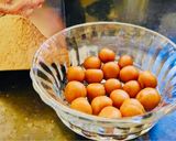 A picture of step 5 of Healthy Dry Ginger 🫚 Jaggery Balls In 5minutes~No Sugar Ladoos🚫.
