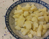 Foto del paso 5 de la receta: Patatas salteadas con chorizo ibérico y crema de verduras