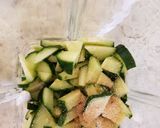 A picture of step 2 of My Spinach, yogurt & Cucumber Minty Dip. 😘.