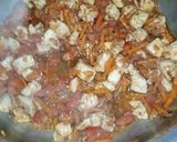 A picture of step 7 of Karahi Noodles.
