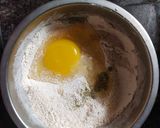A picture of step 1 of Wheat bonda (Sweet).