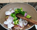 A picture of step 5 of Dry Schezwan Paneer.