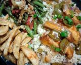 चिल्ली पनीर सीज़्ज़लेर (chilli paneer sizzler recipe in Hindi) रेसिपी चरण 13 फोटो