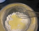 A picture of step 4 of Buttermilk pancakes.