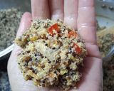 Foto del paso 2 de la receta: Hamburguesas quinoa y pastel calabaza y quinoa!