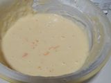 Bugnuelo con manzana y pasas de uvas