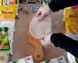 Foto langkah ke 2 dari resep Mochi Gulung Kelapa.