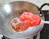 A picture of step 6 of Rajasthani papad ki sabji.