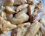 A picture of step 2 of Air Fryer Lemon Pepper Chicken Wings.