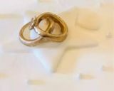 A picture of step 7 of Engagement cake.