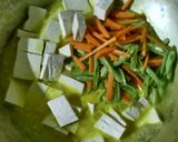 Foto langkah ke 4 dari resep Sayur Bumbu Acar Kuning (Tanpa Minyak, Tanpa MSG).