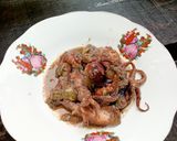 Foto langkah ke 3 dari resep Tumis cumi.