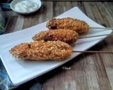 Foto langkah ke 5 dari resep Corn dog.