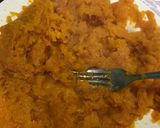 Foto langkah ke 2 dari resep Sweet Pumpkin Pillow Bread (Water Roux).