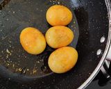 A picture of step 1 of Egg Masala Curry.