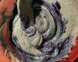 Kek Marble Kukus dengan Pewarna Semulajadi